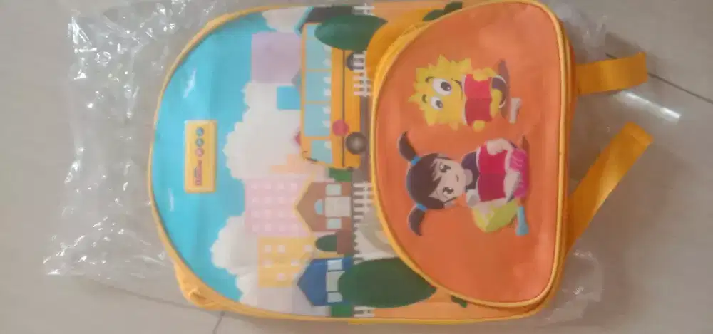 Tas anak kecil kuning stok lama gudang jual murah