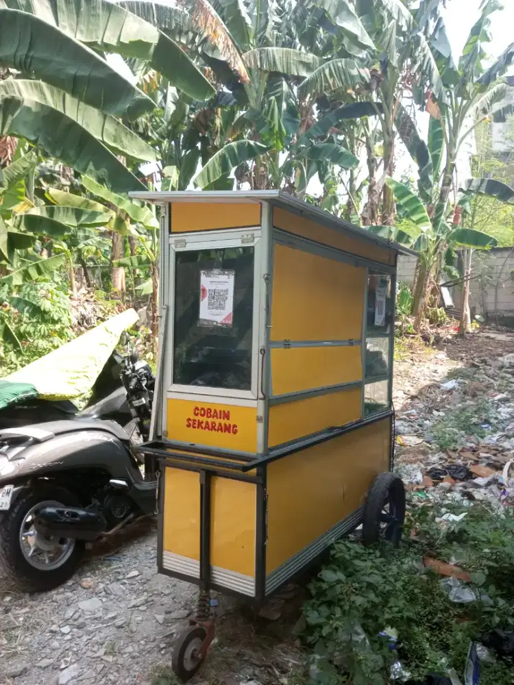 Grobak usaha jualan