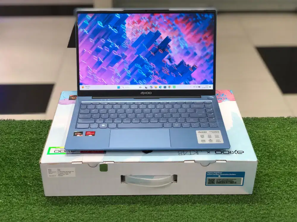 Axioo Hype 5 Amd X3 / Ryzen 5 / Ram 8 gb / Ssd 256 gb / fullset