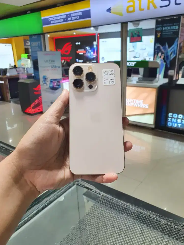 Iphone 16 PROMAX 256 GB Dual sim Fisik ON Bea Cukai imei Aman Lifetime
