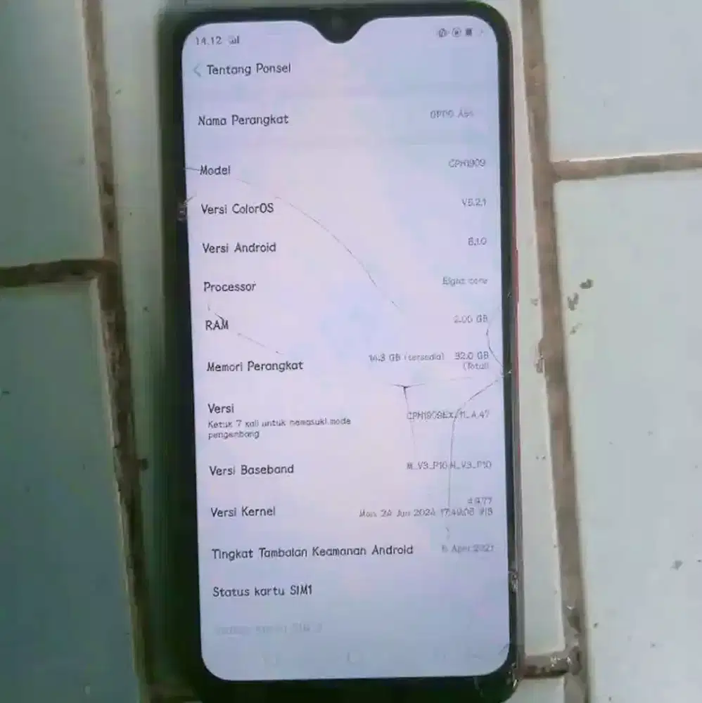 Oppo A5s Ram 2/32 GB