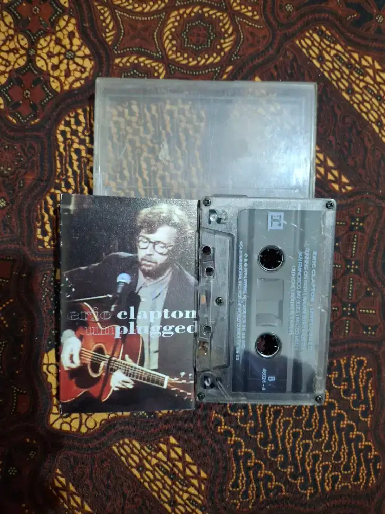 Kaset pita Eric Clapton Unplugged