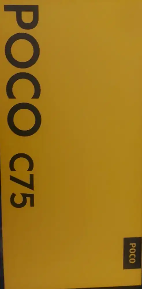 Poco C75 6/128 Baru