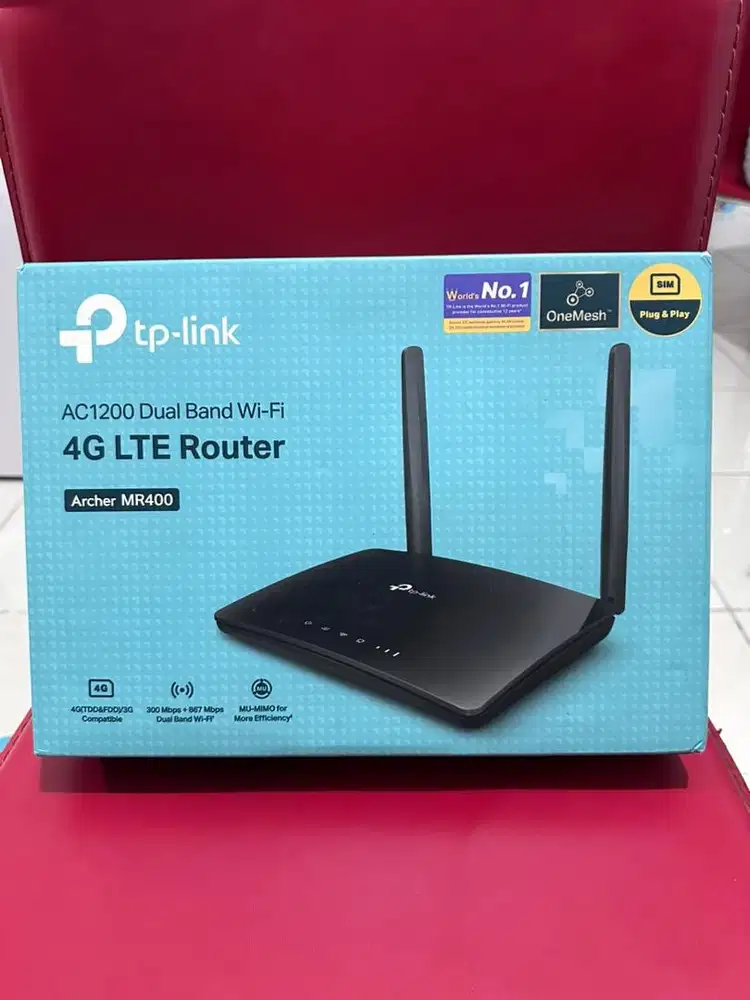 TP-Link Archer MR400 AC1200 4G LTE ROUTER