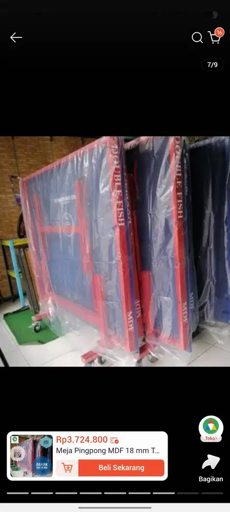 Meja pingpong/tennis meja