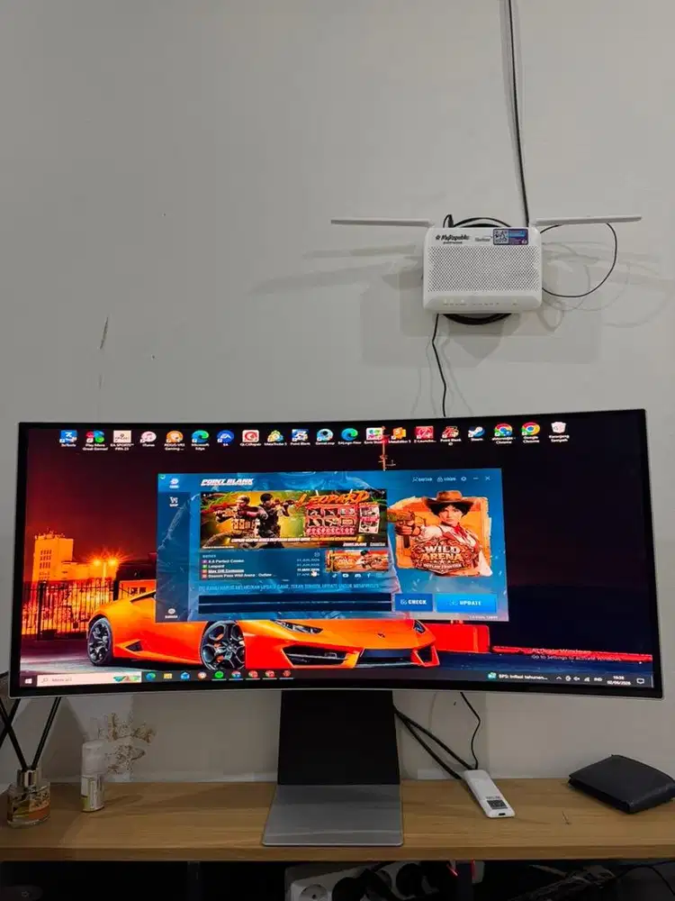 Monitor Samsung Odyssey G8 OLED curve 34 inch Like new Buka dus aja