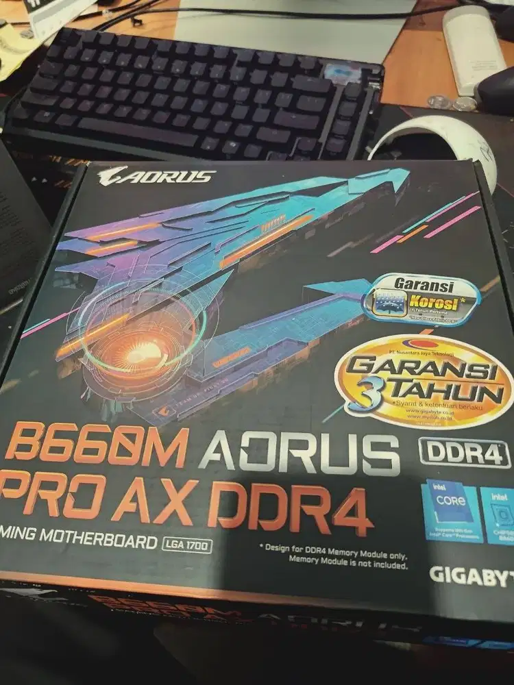 Gigabyte B660M Aorus Pro AX DDR4 (WiFi 6 + Bluetooth)