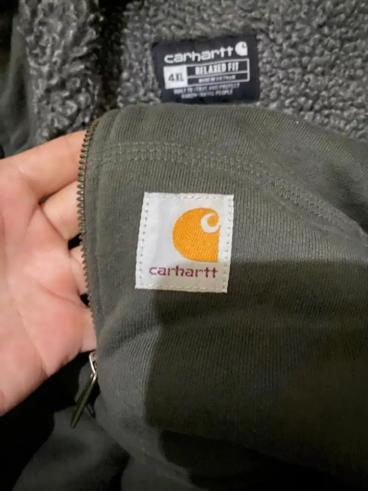 Hoodie carhartt inner sherpa used