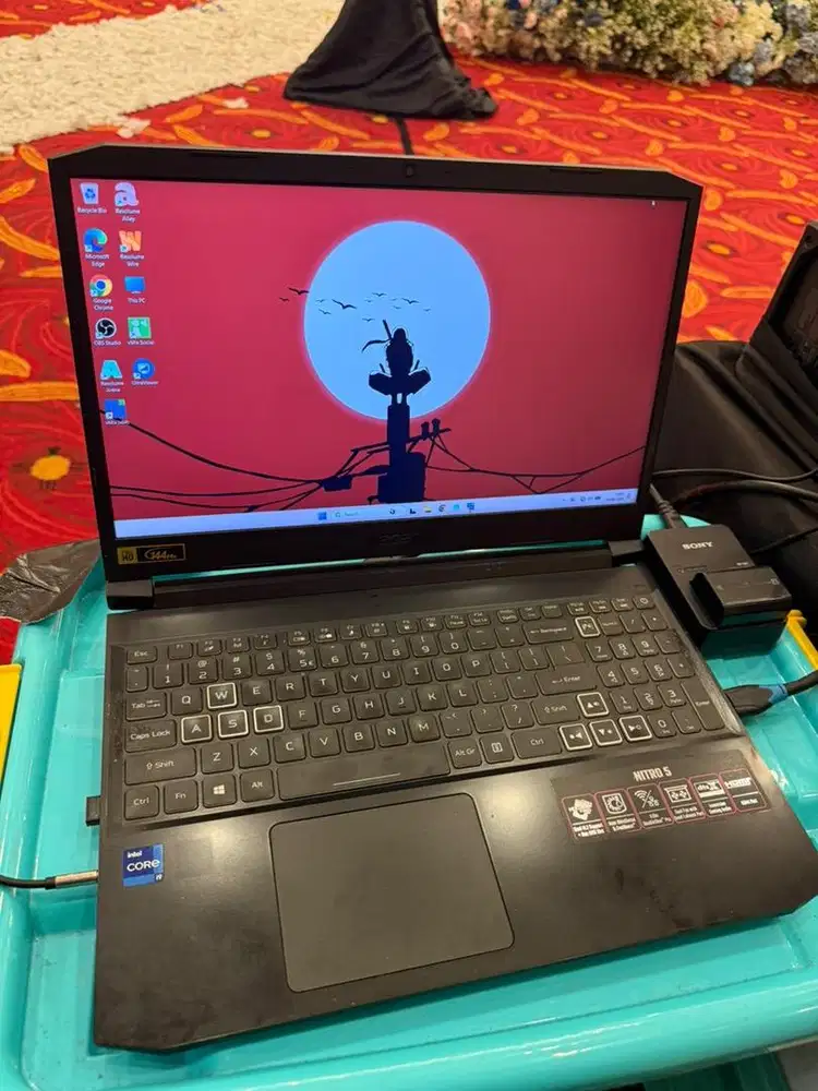 Acer Nitro 5 i9 Gen 11 RTX 3060 8gb SSD 1.5TB