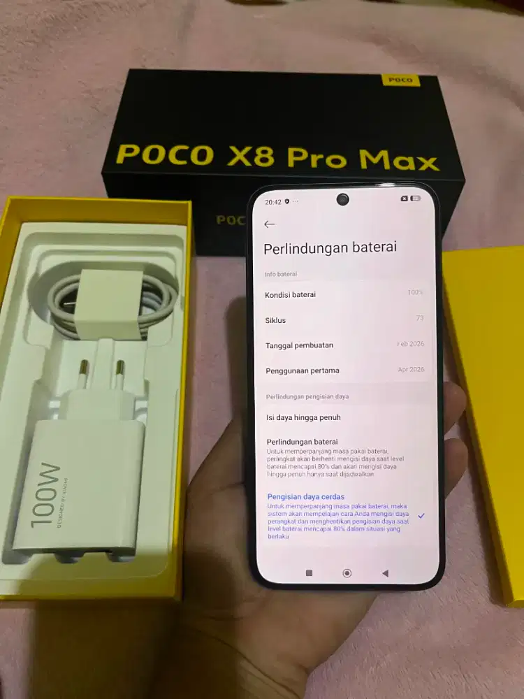 Poco x8 promax like new ram 12/512