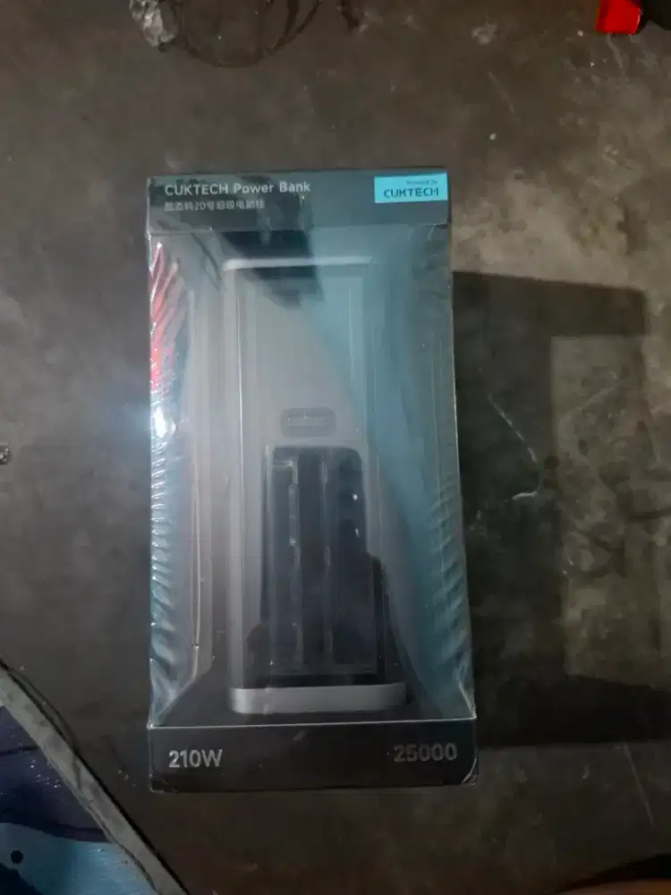 powerbank cuktech 25000mah