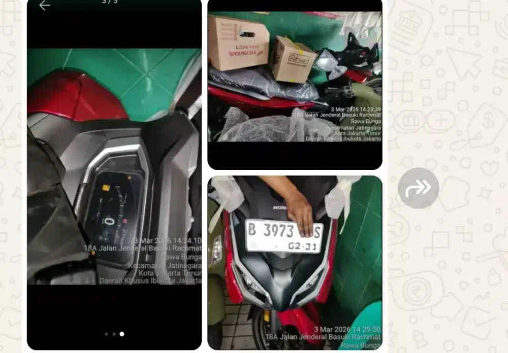 HONDA FORSA 250cc TAHUN 2026 KONDISI GRESS 100% GA JADI PAKAI