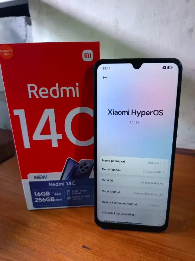 Redmi 14C NFC Ram 8/256GB