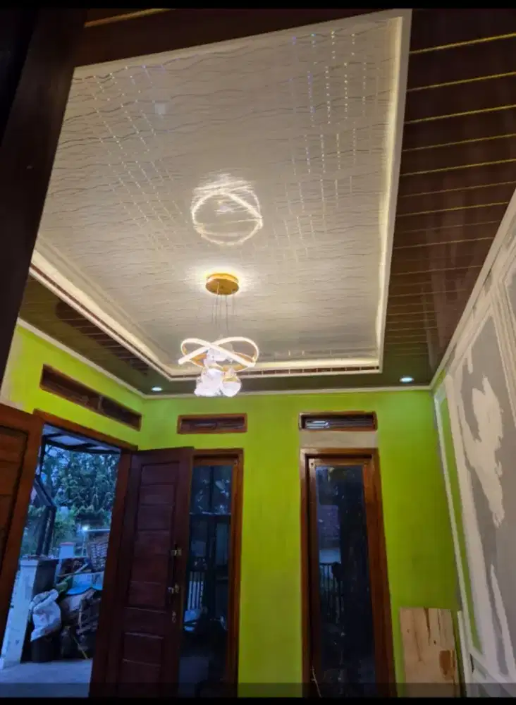 Plafon Gypsum dan PVC