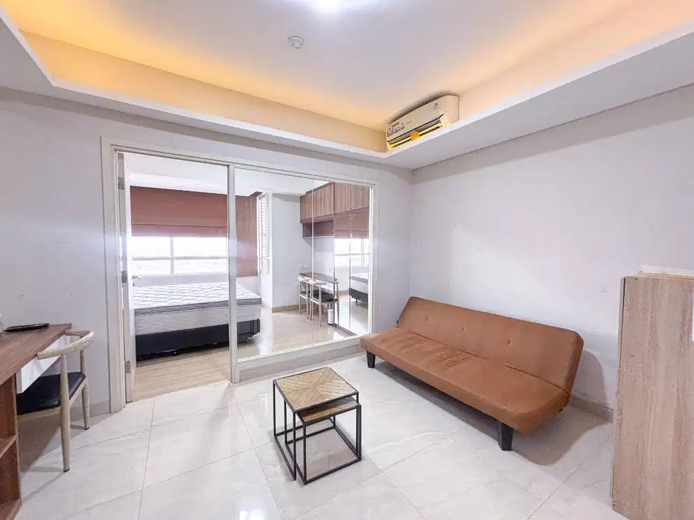Disewakan Apartemen Skandinavia Lt 11 Full Furnished 1 BR Siap Huni