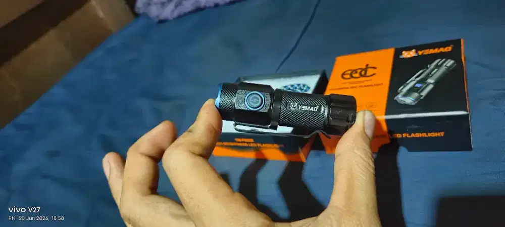 Senter mini cahaya super terang (baru)