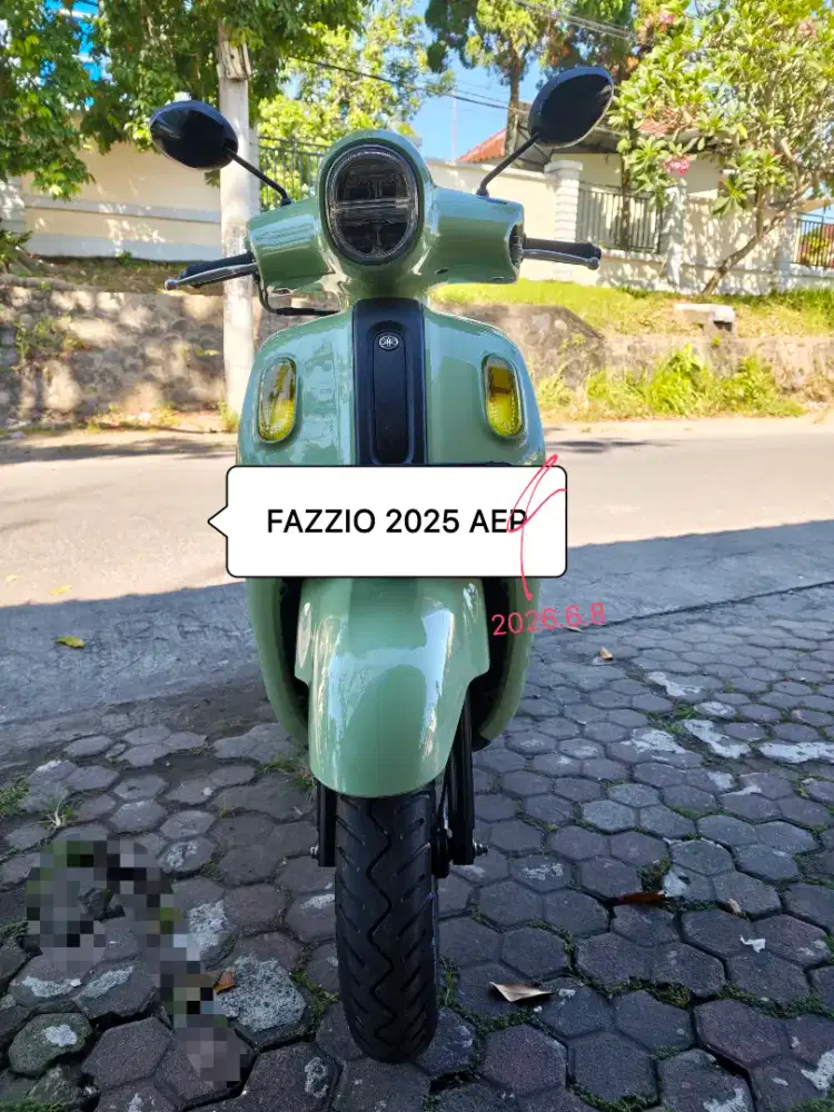 DIJUAL – Yamaha Fazzio Neo 2025 (Sage Green)