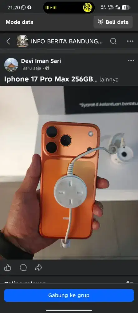 Iphone 17 Pro Max 256GB iBox