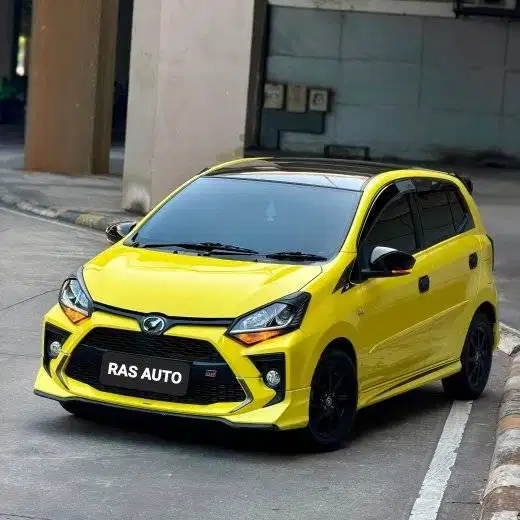 LOW KM 36 RIBU!!  Toyota Agya 1.2 GR Sport AT 2022 Kuning