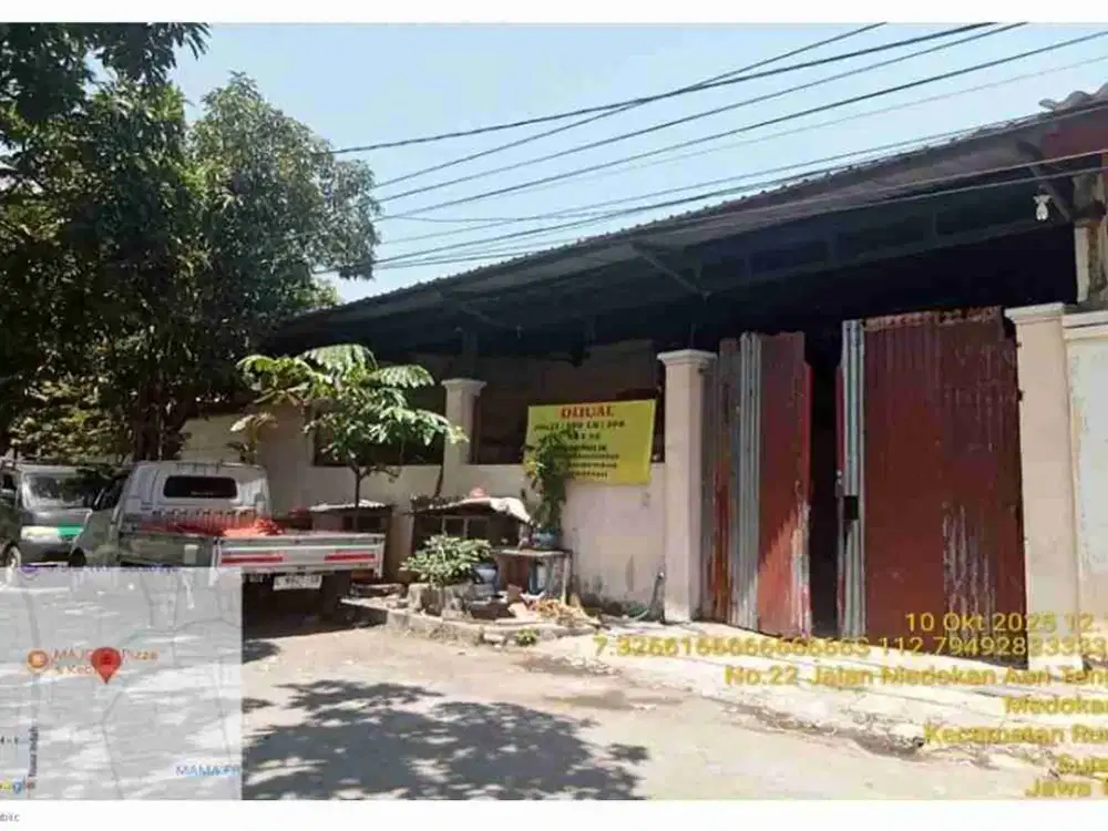 Dijual via lelang rumah di taman Medokan asri tengah no 48 Surabaya
