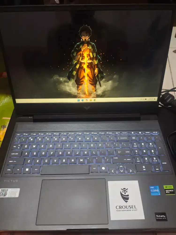 HP Victus 15 RTX 3050 6GB i5 Gen 13 RAM 16GB Garansi Resmi 2027