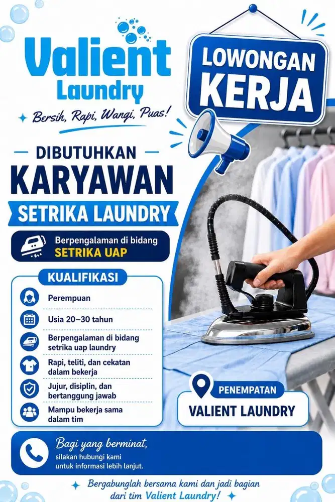 Lowongan Laundry