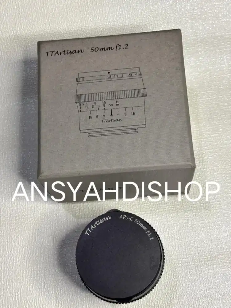 Lensa TTartisans 50mm f1.2 for Fujifilm