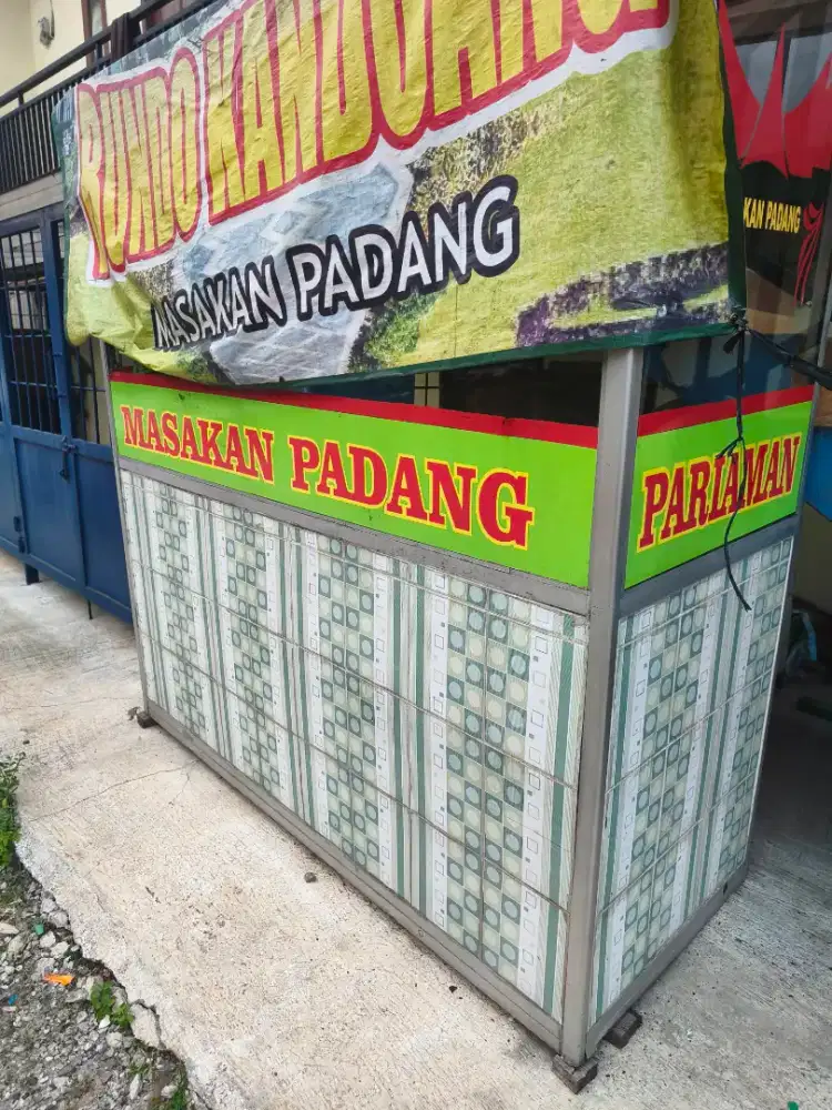 Dijual peralatan rumah makan masakan padang
