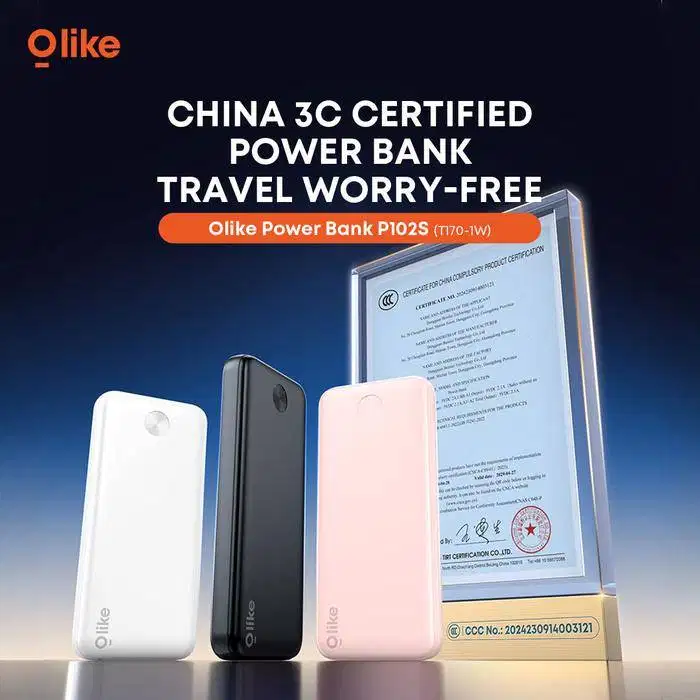 POWERBANK OLIKE P102s ( T170-1W ) 10.000 mAh FAST CHARGING