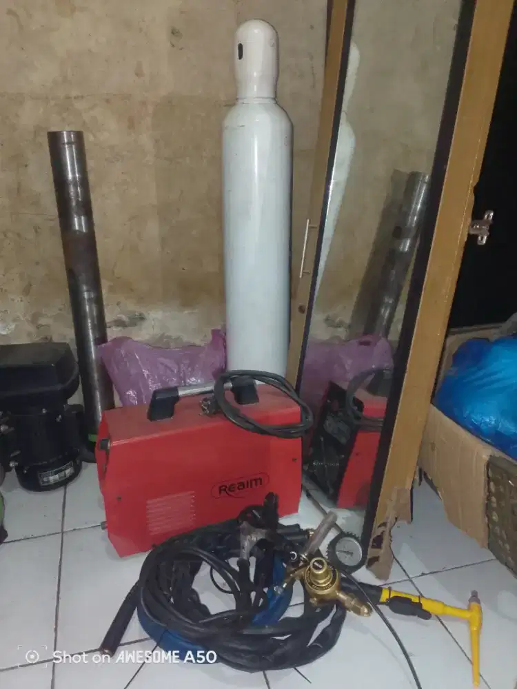 Mesin las listrik dan argon