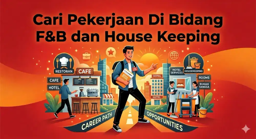 Cari Kerjaan di Bidang F & B dan House Keeping