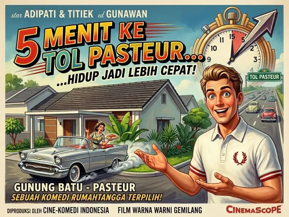 JUAL RUMAH DI PASTEUR, GUNUNG BATU, BANDUNG KOTA.