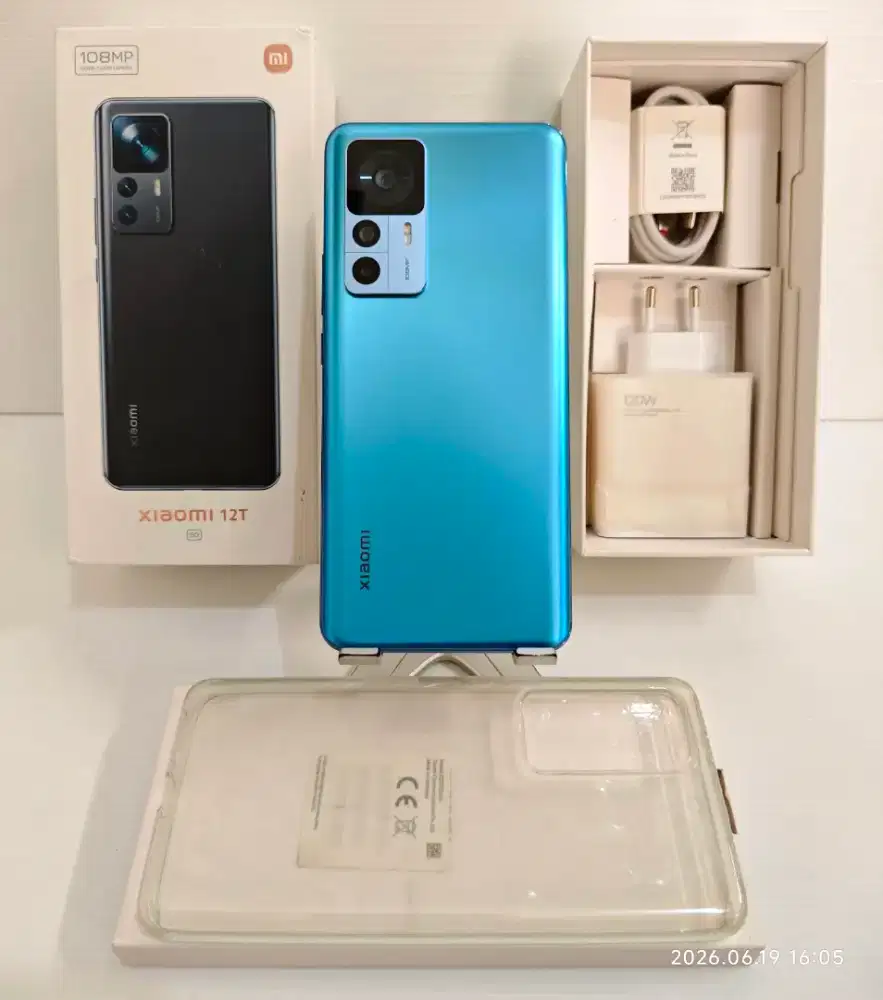 Xiaomi Mi12T 5G 8/256 Gb Mulus 98% Minus dkit Fullset ExResmi bs TT/BT