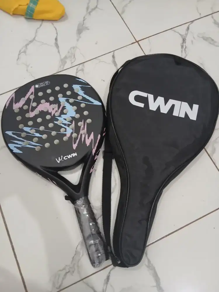Raket padel karbon cwin ianoni super power pink