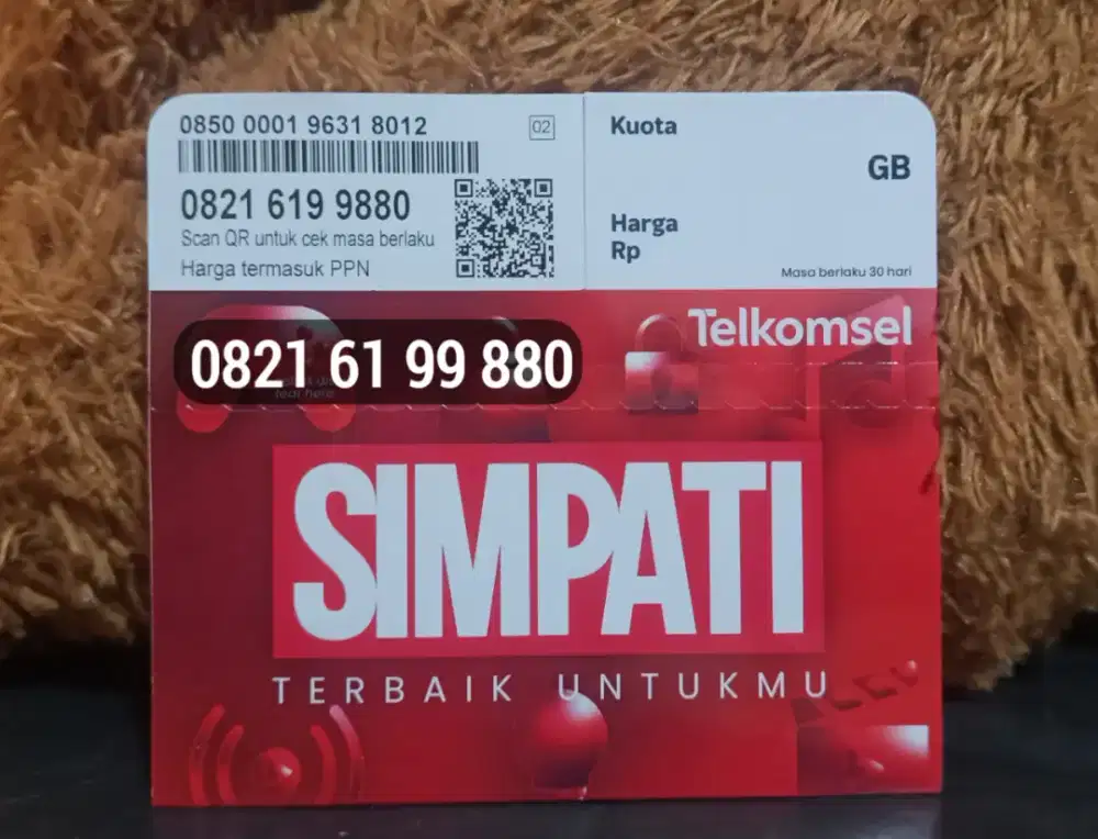 Kartu Perdana Telkomsel Simpati 11 Digit Nomor Cantik