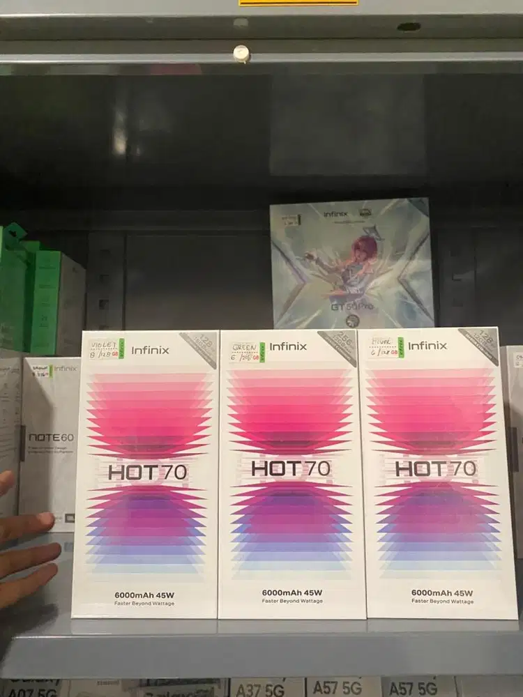 INFINIX HOT 70 6/128 NEW GARANSI RESMI