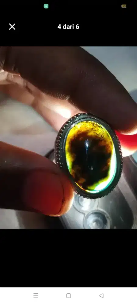Batu bacan coklat