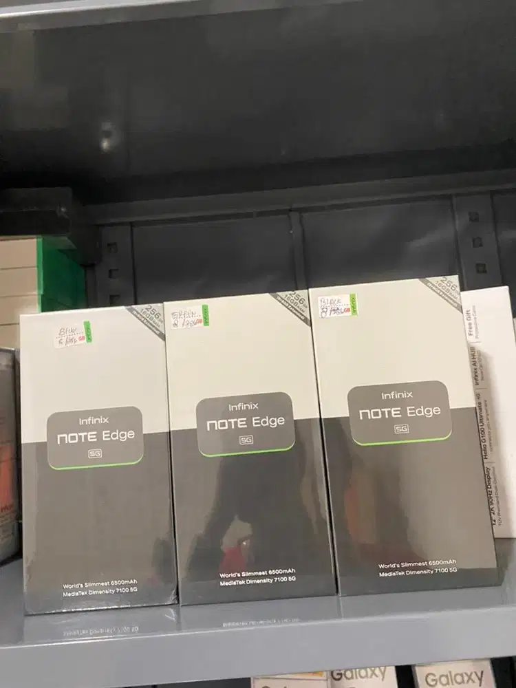 NOTE EDGE 8/256 NEW GARANSI RESMI