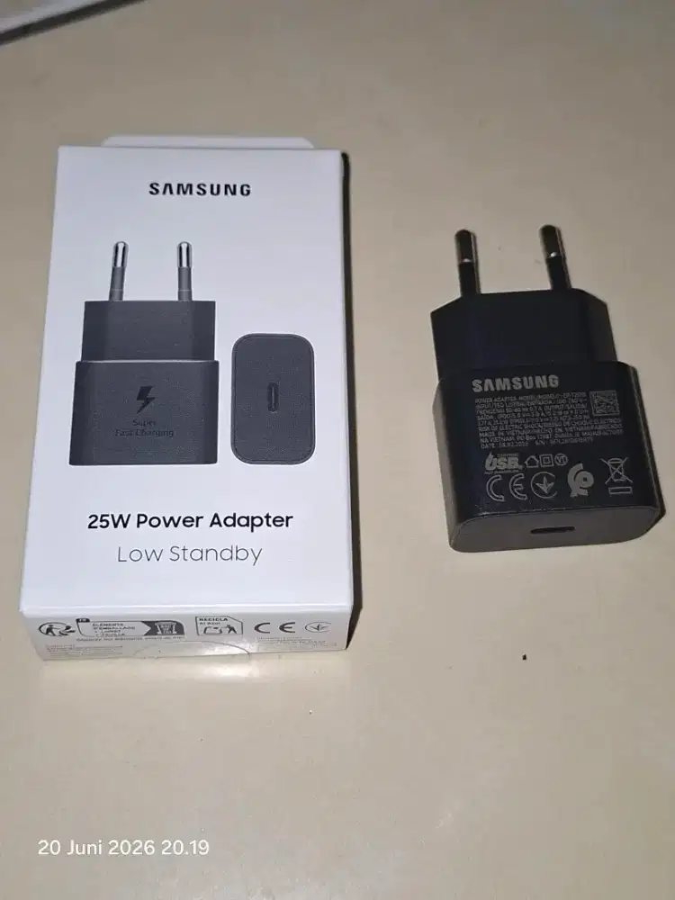 Dijual Kepala Charger ORI Samsung 25 Watt Fast Charging
