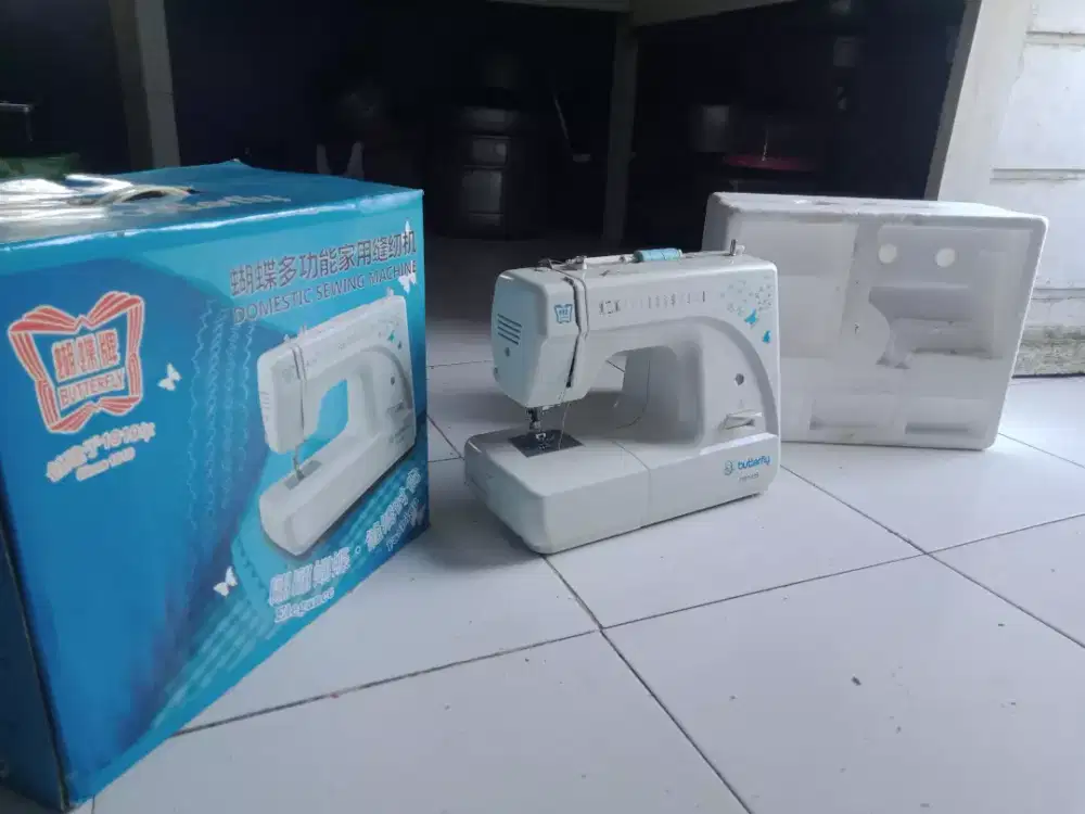 Dijual mesin jahit listrik merek Butterfly
