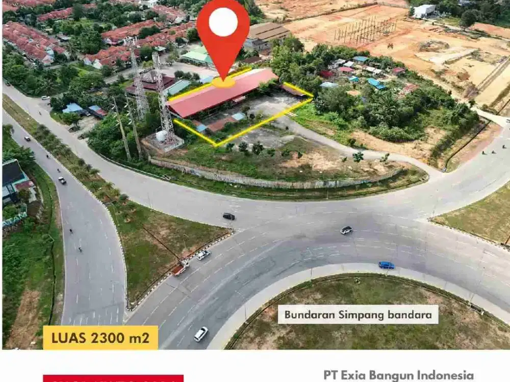 dijual lahan Jasa 2000m2 lokasi Strategis Hang Nadim