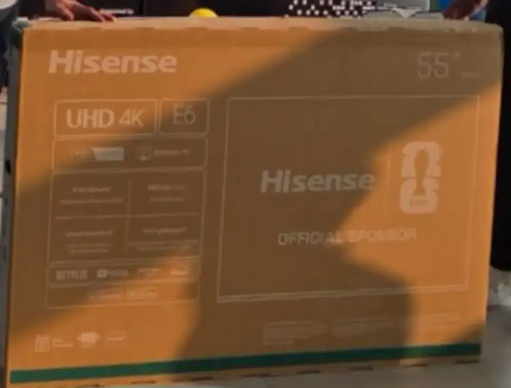 TV Hisense 55 inch UHD 4K E6 (Ex Hadiah)