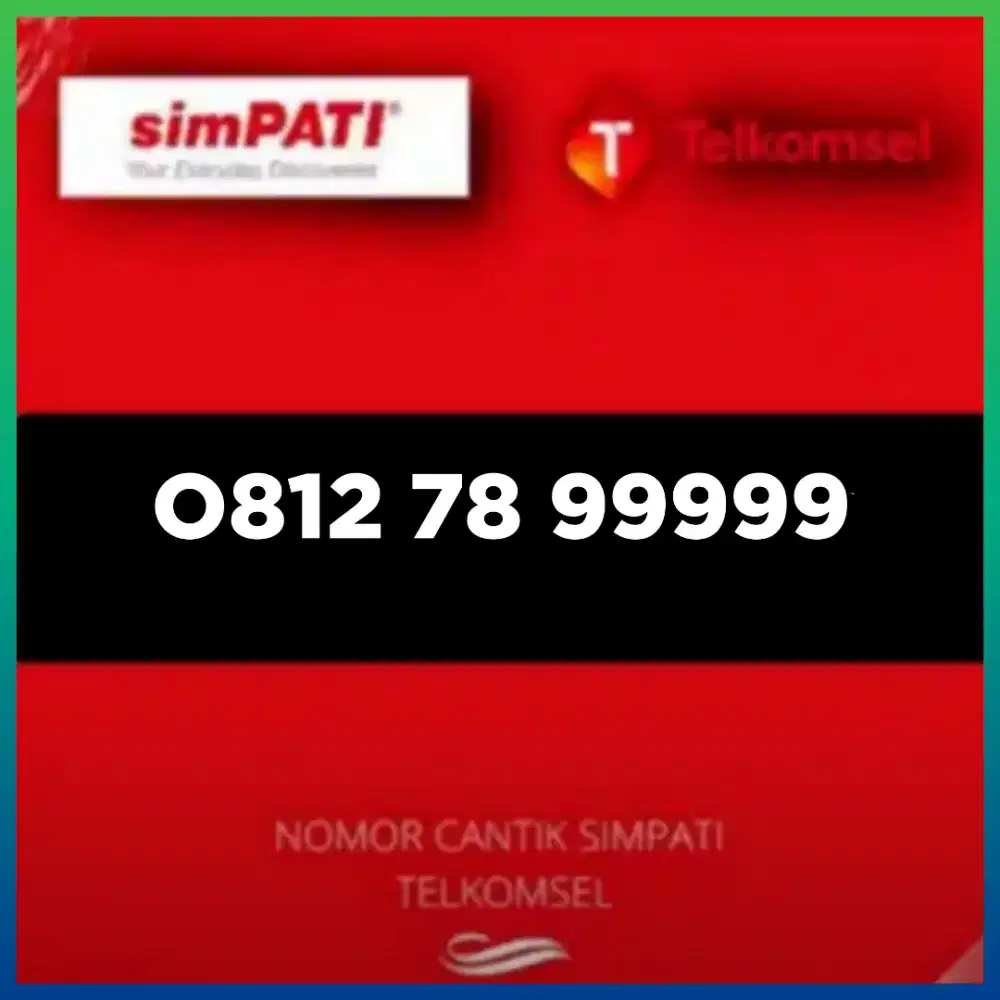 Nomor cantik simpati Telkomsel super
