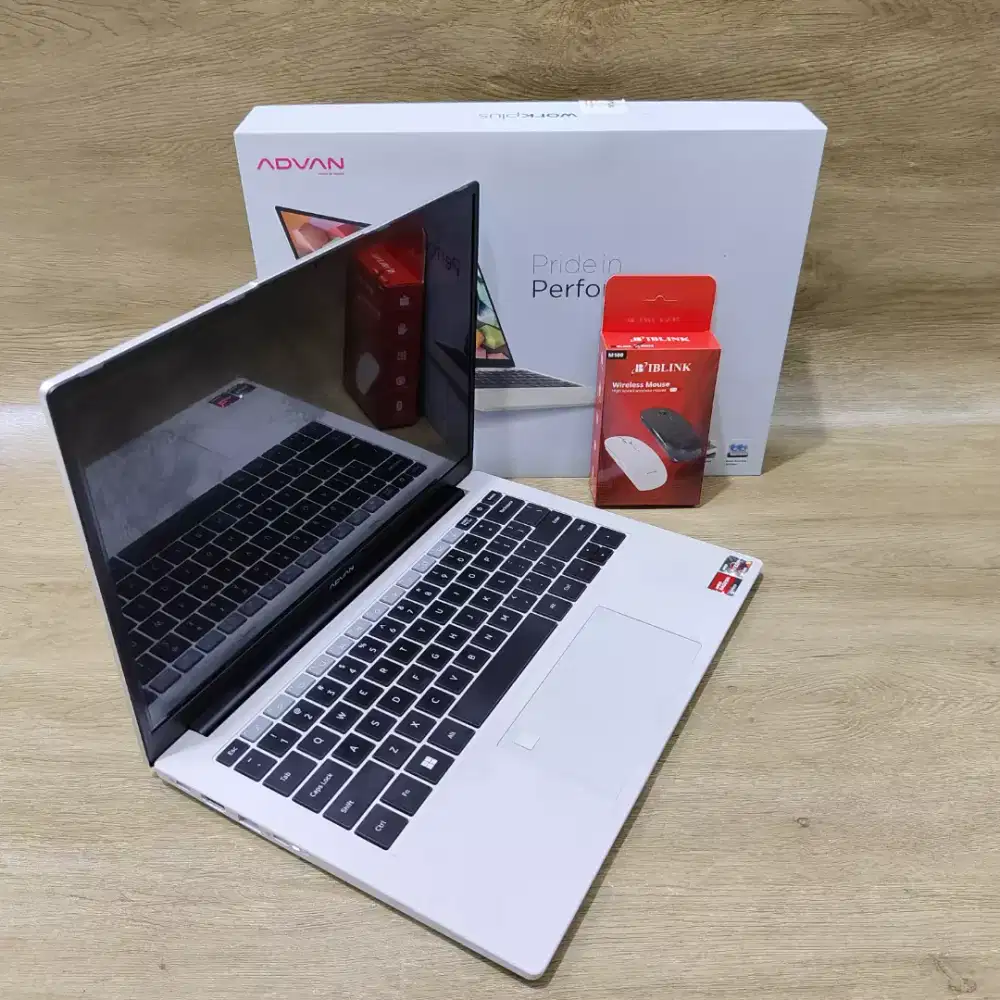 LAPTOP LIKE NEW ADVAN 1701 SLIM RYZEN 
5(6000Series) RAM 16GB
Bonus