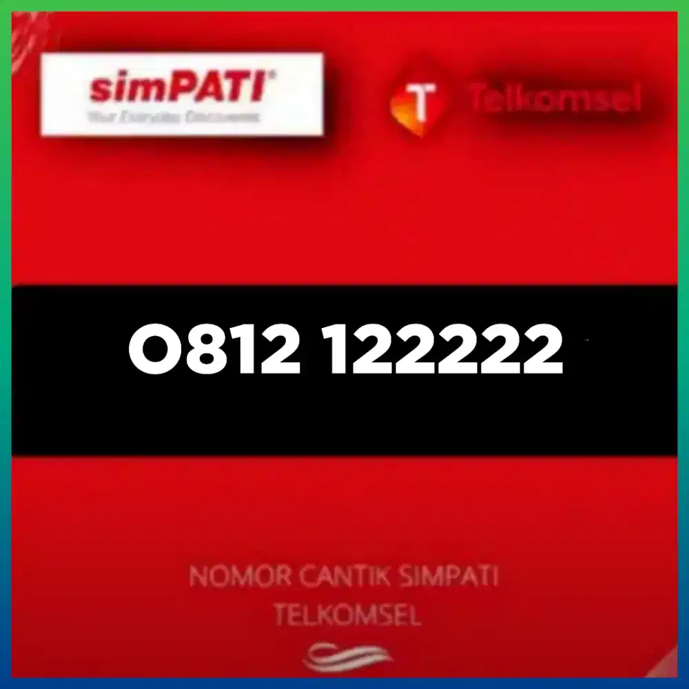Perdana nomor cantik simpati Telkomsel super