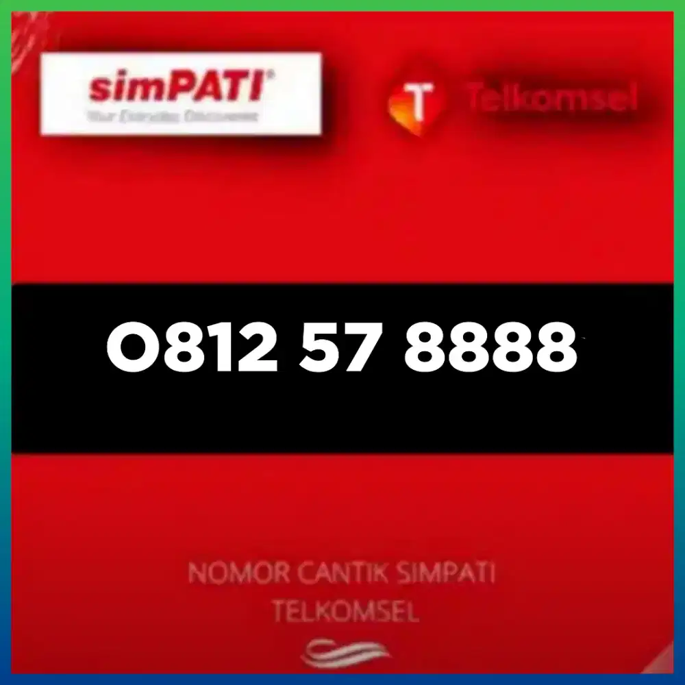 Perdana nomor cantik simpati Telkomsel super