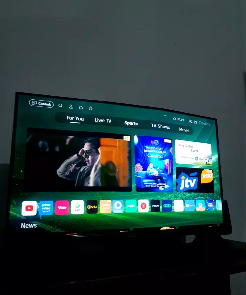 Led smart tv coocaa 32 inch