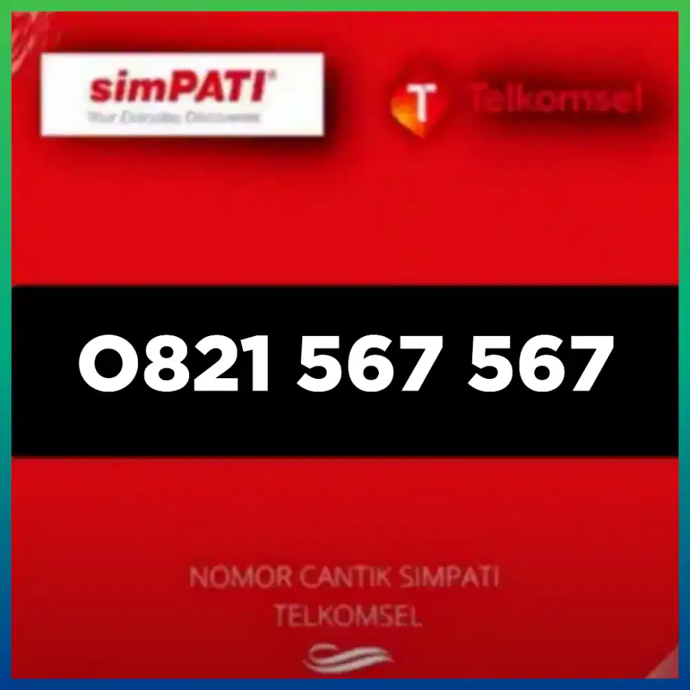 Perdana nomor cantik simpati Telkomsel super