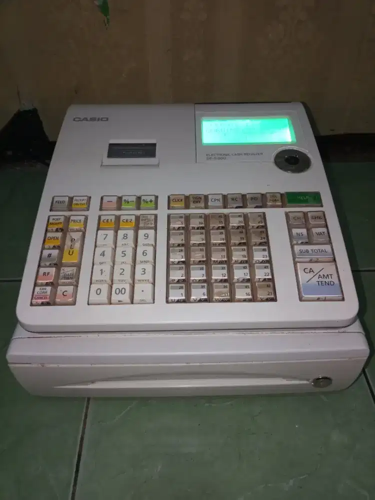 MESIN KASIR CASIO(LISTRIK)