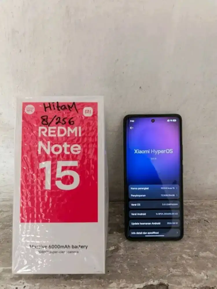 Redmi note 15 5G 8/256